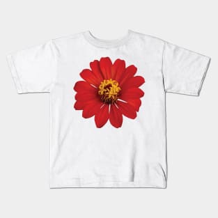 Red Flower Kids T-Shirt